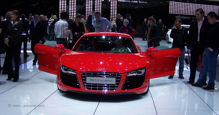 AUDI R8 V10 5.2 QUATTRO Avant Break Salon Auto GENEVE 2009