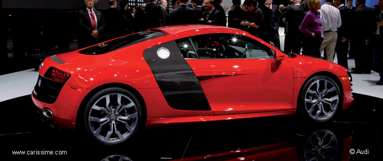 Audi R8 V10 Première Salon Auto Detroit 2009