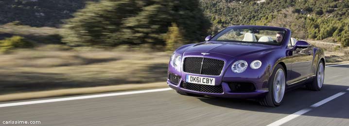 Bentley Continental V8 Cabriolet GTC 2012