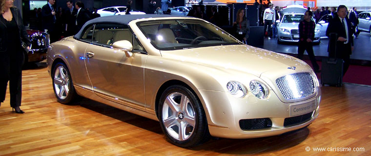 BENTLEY CONTINENTAL GTC Salon Auto GENEVE 2007