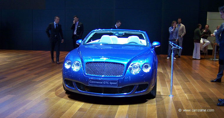 BENTLEY CONTINENTAL GTC SPEED Salon Auto GENEVE 2009