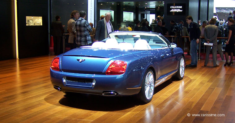 BENTLEY CONTINENTAL GTC SPEED Salon Auto GENEVE 2009