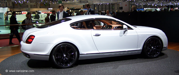 BENTLEY CONTINENTAL SUPERSPORTS Salon Auto GENEVE 2009