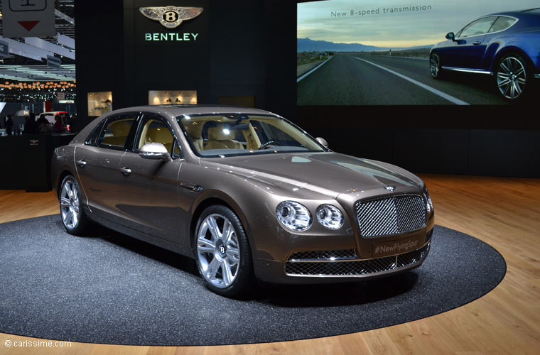 Bentley au Salon Automobile de Genève 2013