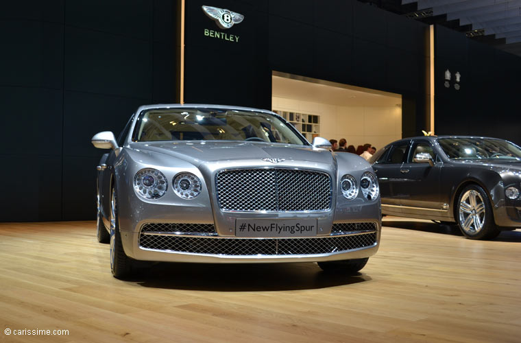 Bentley au Salon Automobile de Genève 2013