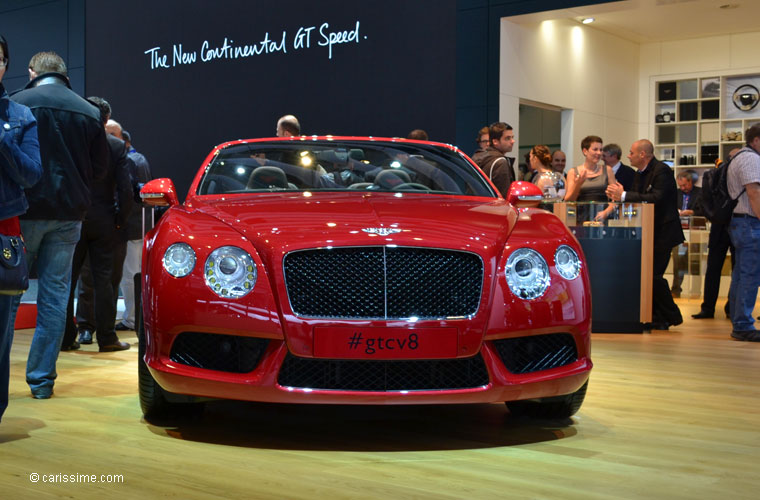 Bentley RS 5 Cabriolet au Salon Automobile de Paris 2012