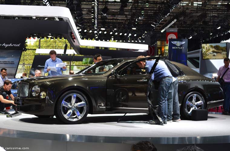 Bentley Salon Automobile Paris 2014