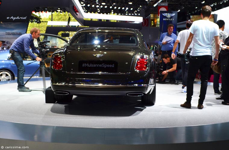 Bentley Salon Automobile Paris 2014