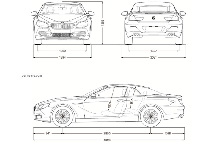 BMW SERIE 6 II CABRIOLET