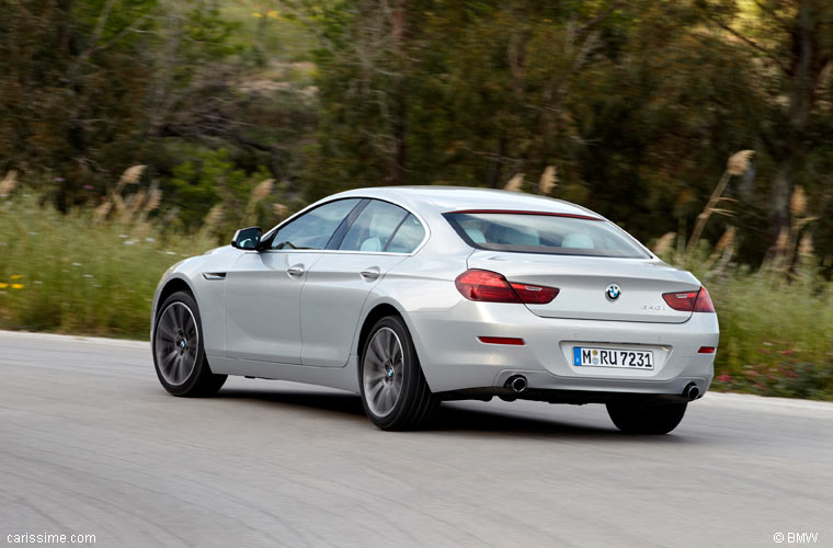 BMW 6 Gran Coupé Routière 2012 / 2015