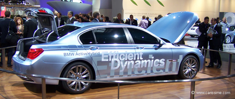 BMW 7 ActiveHybrid Salon Auto PARIS 2008