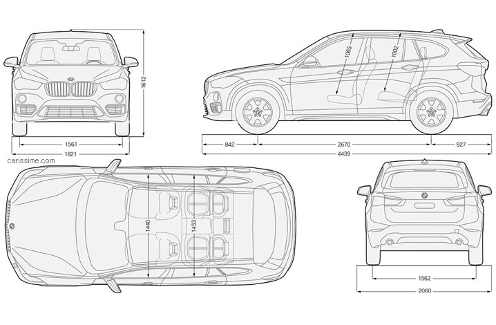 BMW X1 II SUV Compact 2015