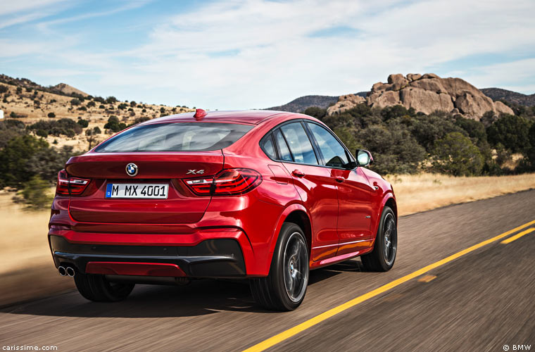 BMW X4 Voiture 4x4 Coupé 2014