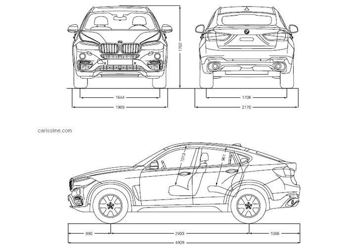 BMW X6 4X4 SUV de Luxe 2014 BMW X6 4X4 SUV de Luxe 2014