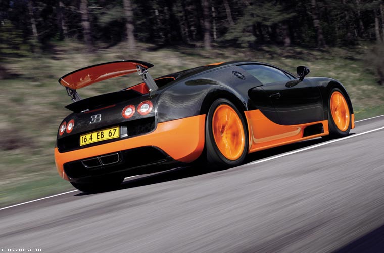 Bugatti Veyron Super Sport Edition World Record