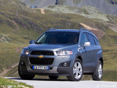 Chevrolet Captiva Restylage 2011