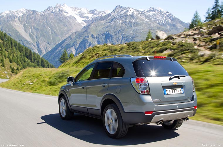 Chevrolet Captiva Restylage 2011