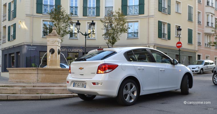 Chevrolet Cruze 5 portes 1.8 LTZ Essai Carissime