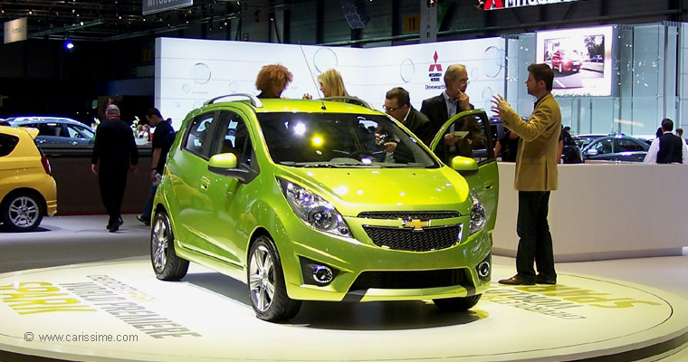 Chevrolet Spark au Salon Automobile de Genève 2009