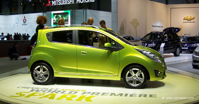 Chevrolet Spark au Salon Automobile de Genève 2009