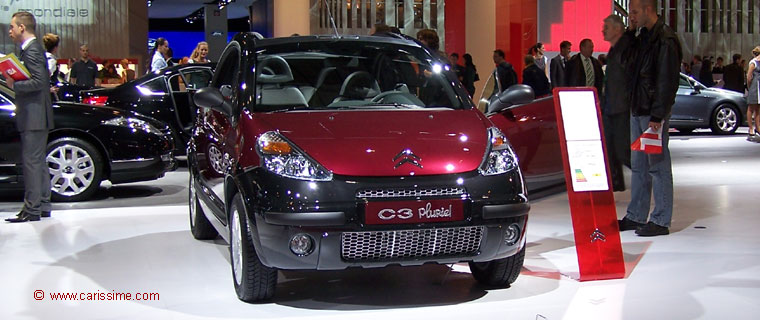 CITROEN C3 PLURIEL CHARLESTON Salon Auto PARIS 2008