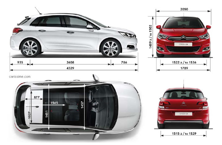 Citroen C4 2 Voiture Compacte 2015 Citroen C4 2 Voiture Compacte 2015