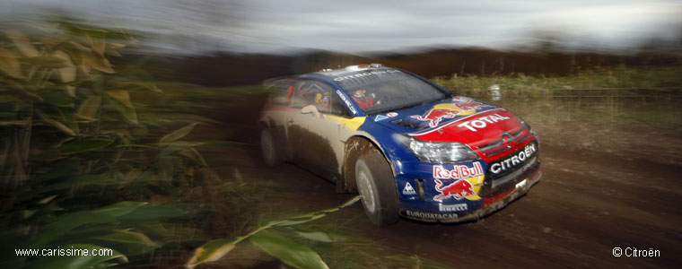 Citroën Rallye 2008 Loeb Champion du Monde WRC