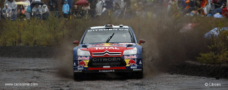 Citroën Rallye 2008 Loeb Champion du Monde WRC