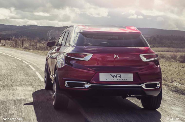 DS Wild Rubis Concept Shanghai et Francfort 2013