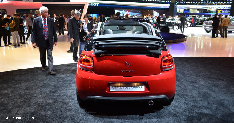 Citroën DS3 Cabrio au Salon Automobile de Paris 2012