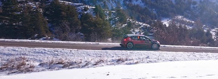 Reportage Citron de retour en WRC