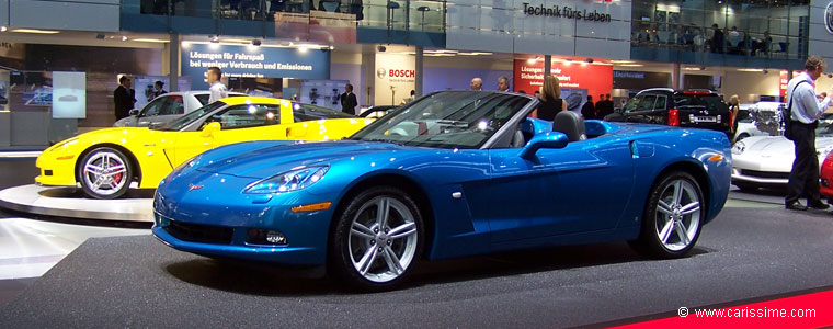 CORVETTE C6 Salon Auto FRANCFORT 2007