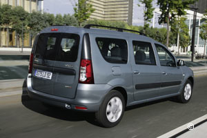 Dacia Logan MCV Intérieur jusqu'à 7 places adultes