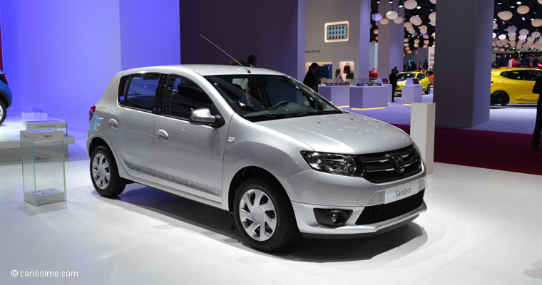 Dacia Sandero 2 au Salon Automobile de Paris 2012