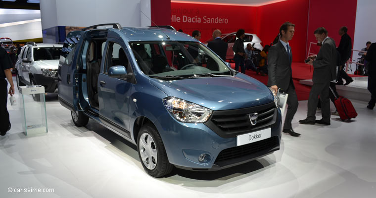 Dacia Dokker au Salon Automobile de Paris 2012