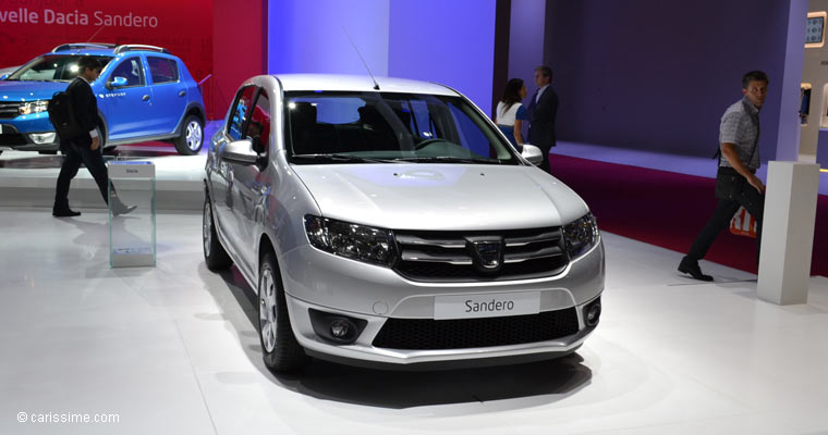 Dacia Sandero 2 au Salon Automobile de Paris 2012