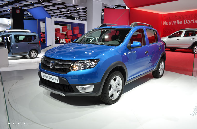 Dacia Sandero 2 Stepway au Salon Automobile de Paris 2012