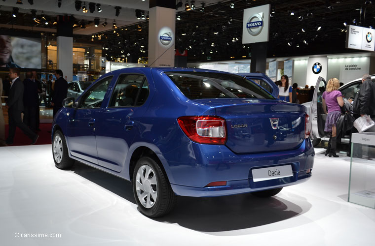 Dacia Logan 2 au Salon Automobile de Paris 2012