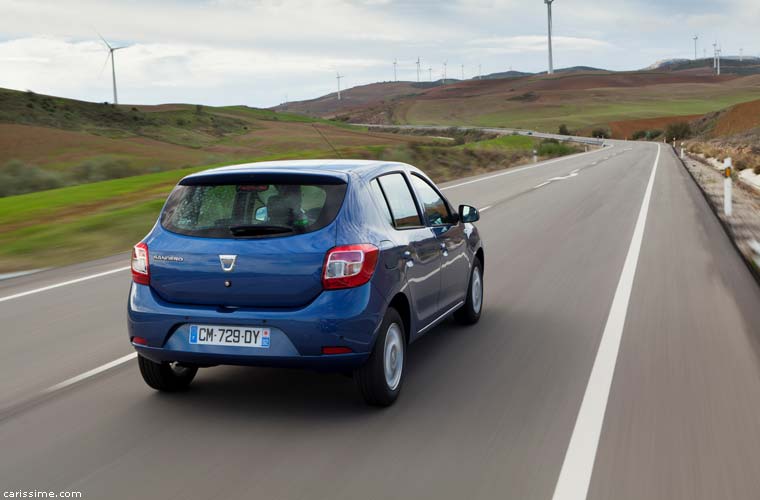 Dacia Sandero 2 Voiture Polyvalente 2012