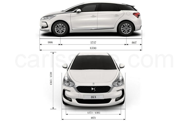 DS 5 2015 Familiale Luxueuse restylage