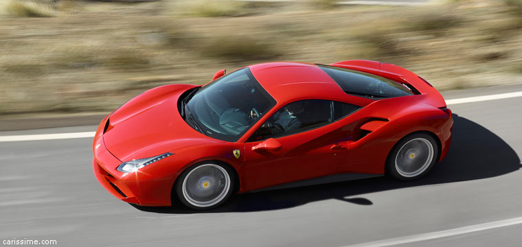 Ferrari 488 GTB Voiture de Sport 2015