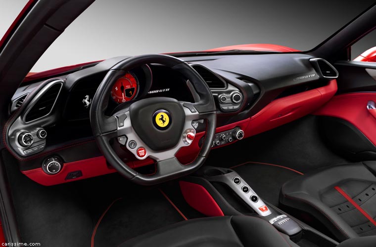 Ferrari 488 GTB Voiture de Sport 2015