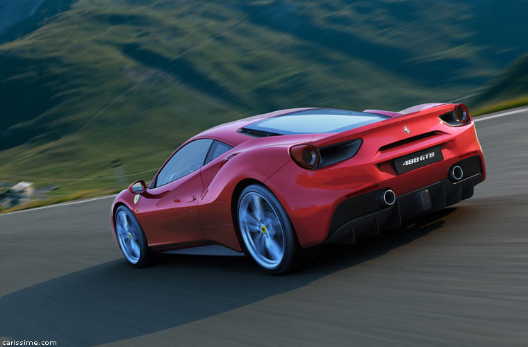 Ferrari 488 GTB Voiture de Sport 2015