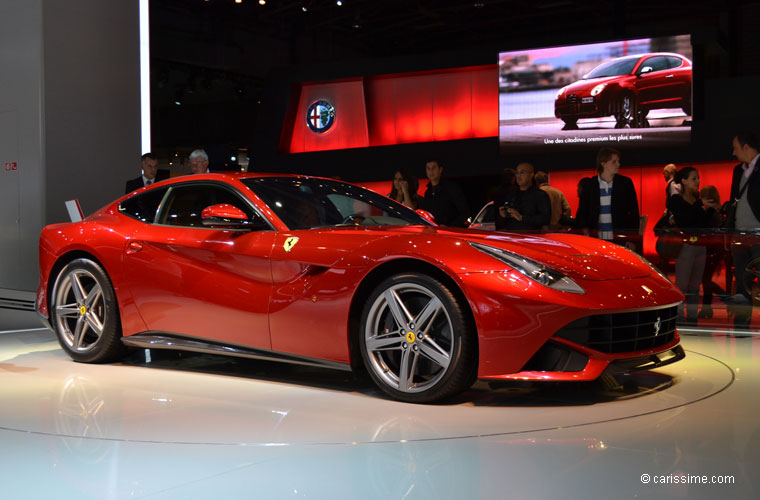 Ferrari au Salon Automobile de Paris 2012