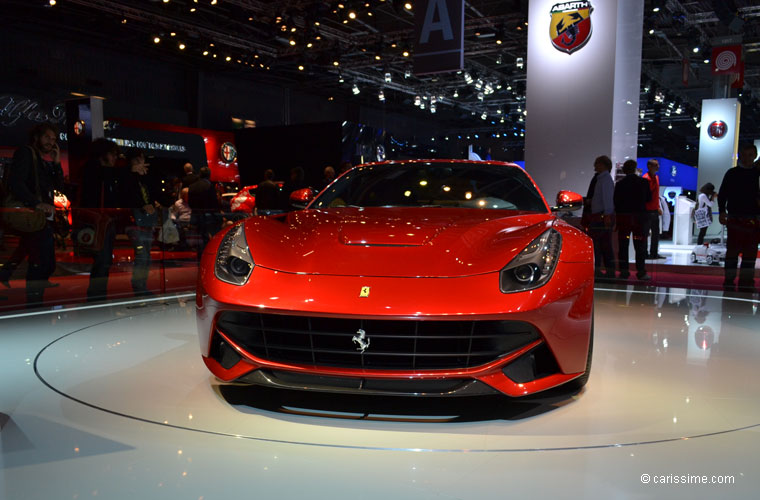 Ferrari au Salon Automobile de Paris 2012