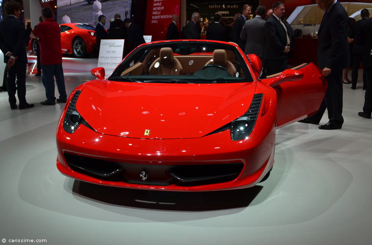 Ferrari Salon Automobile Paris 2014