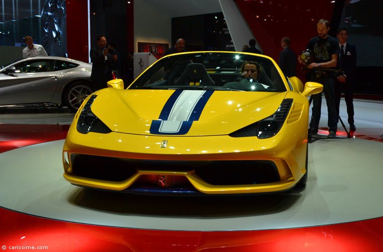 Ferrari Salon Automobile Paris 2014