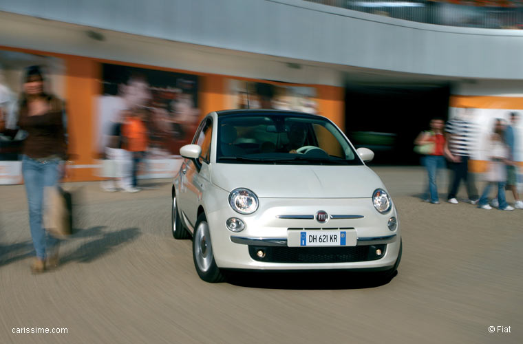 Fiat 500 2 2007 Voiture Citadine