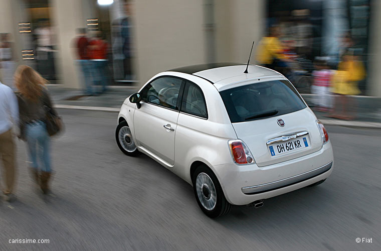 Fiat 500 2 2007 Voiture Citadine