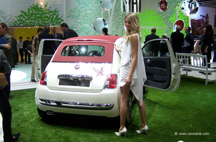 FIAT 500C CABRIOLET Salon Auto GENEVE 2009